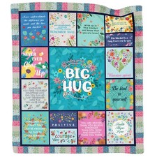 Get Well Gifts for Women, Inspirational Healing Blanket, Feel Better After Su...