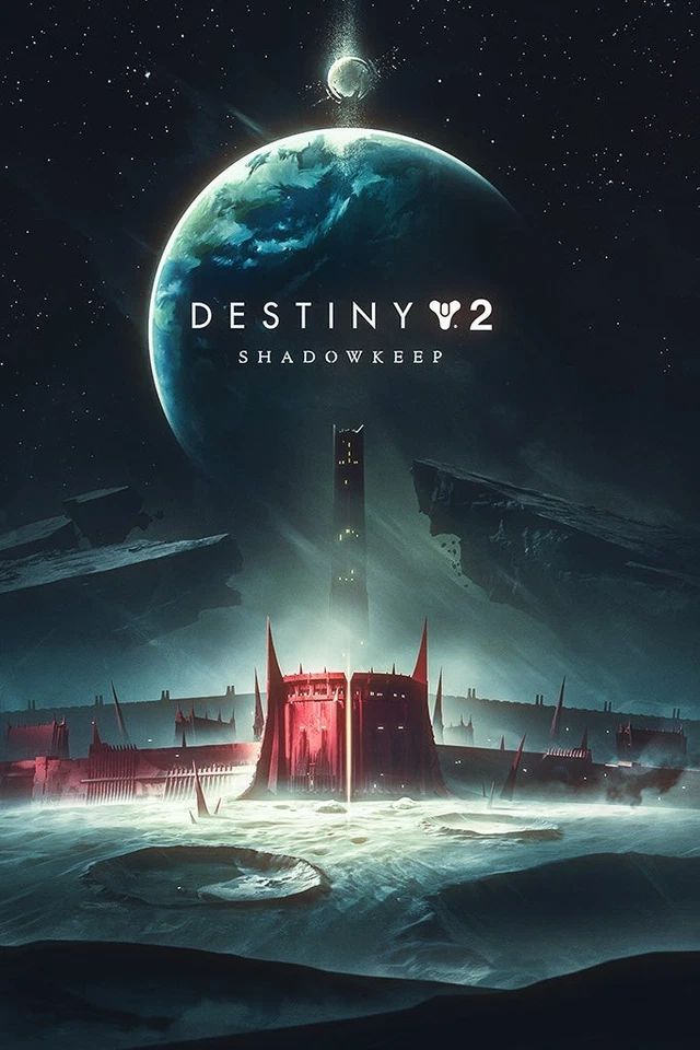 Destiny 2 Shadowkeep – Sci-Fi Action Video Game Poster, Epic Moon-Themed Art - Image 2 of 4