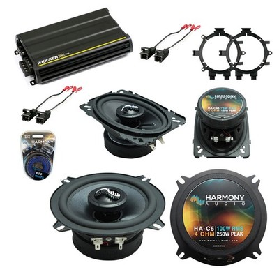 Harmony GMC Sierra 1999-2006 HA-R46 4x6'' 120W, HA-R5 5.25'' 225W & 800W Amp
