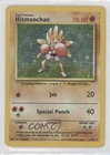 Hitmonchan Holo Pokemon Base Set #7 1999