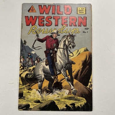 Wild Western Round Up #1 1961 GD/VG *See Description