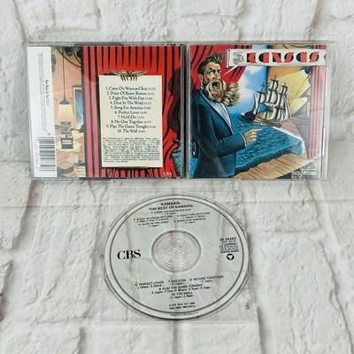 Best Of Kansas Kansas CD 1984 CBS DADC Digital Audio Disc Corp pressing