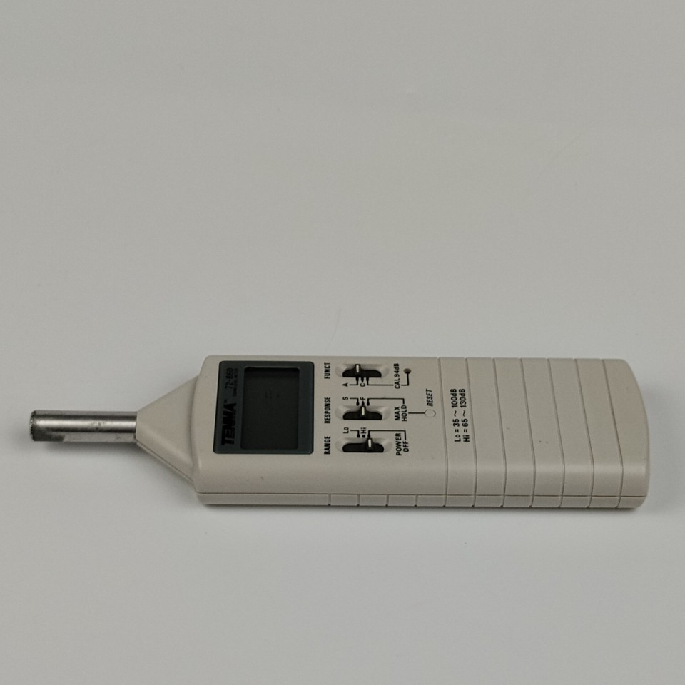 Socket Multimeter Tenma 72-860 Digital Sound Level Meter Decibel Audio Noise Tester ...