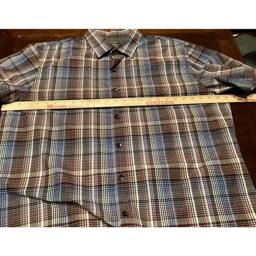 Chemise Homme Van Heusen - Taille XL (17-17.5) - Manches Longues - Occasion Très Bon état