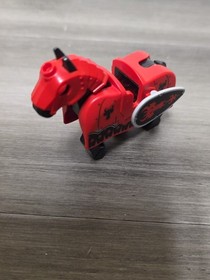 LEGO Horse Armored Red Barding From Set 70402 Gatehouse Raid Black Dragon Heads