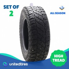 Set Of 2 Used Lt 27570r18 Cooper Discoverer St Maxx 125122q - 932 Set Of 2 Used Lt 27570r18 Cooper Discoverer St Maxx 125122q - 932