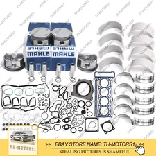 Engine Gasket Pistons Overhaul Rebuild Kit For Mercedes-Benz W203 W204 W211 1.8L