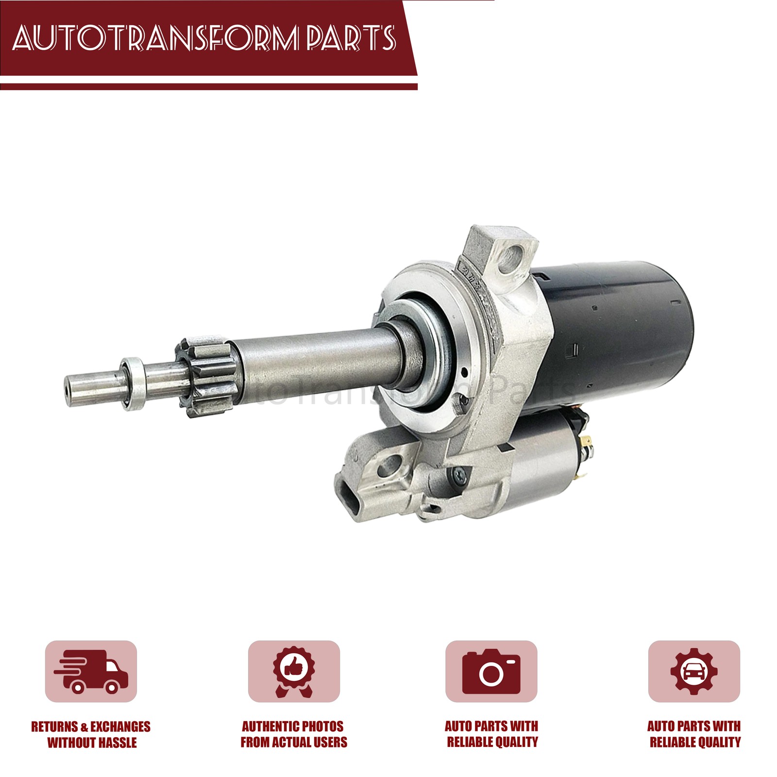 Starter Motor For McLaren 720S 570S 650 MP4 3.8L V8 M838T M840T Engine 11F0133CP