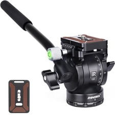 F20 Fluid Head,Tripod Pan Tilt Head Mini Pan Metal Camera Video Tripod Head