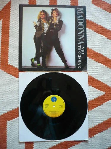 Madonna Into The Groove 12" Vinyl UK 1985 Sire 1st Press A1/B1 3 Track Single