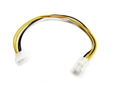 ATX P4 4-pin 12V Power Connector to Molex Crypto Mining Cable Adapter