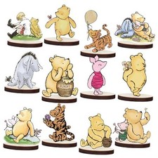 Winnie Centerpieces for Baby Shower Decorations Classic Wood Cutout Shapes