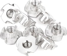 1/4"-20 T-Nuts 50 Pack , 304 18-8 Stainless 1/4-20 50pcs 304,
