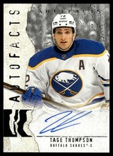 2025-26 Upper Deck Artifacts Autofacts Tage Thompson Auto #AF-TT