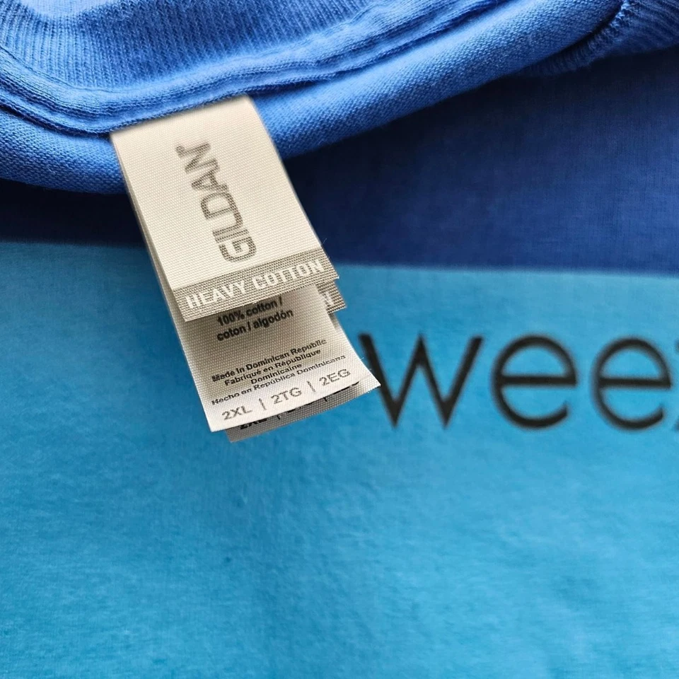 Camiseta Weezer The Blue Album Gráfica Manga Corta Banda Talla 2XL Foto 4 de 4