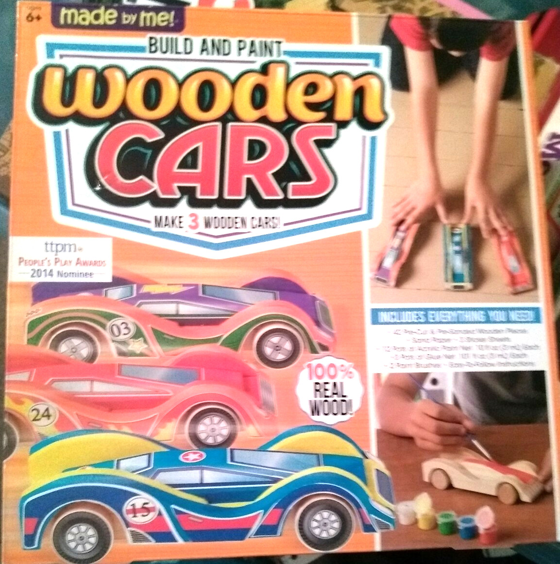 Craft For Boys Or Girls Nos With 3 Cars To Build