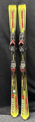 VOLKL RACE TIGER SKIS SL RACING 1550 mm length w marker bindings 155cm