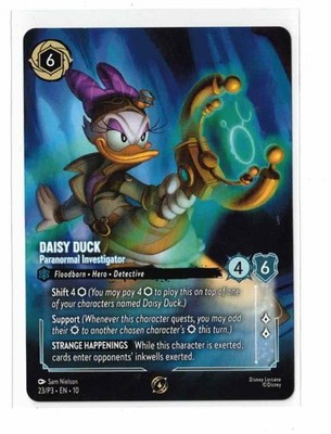 Lorcana Whispers In The Well Champion Daisy Duck Store championship promo