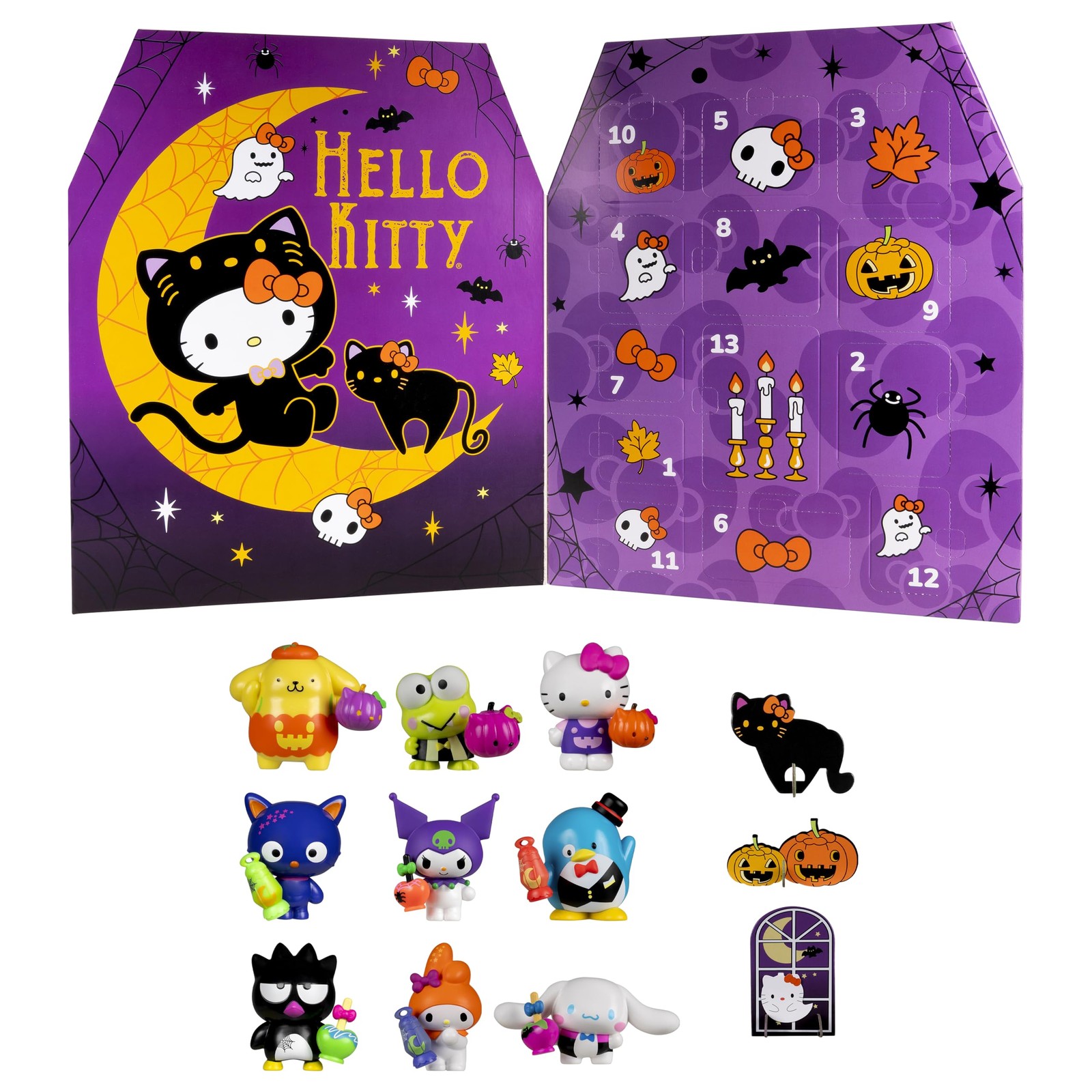 Hello Kitty® and Friends Halloween Countdown Calendar - 9 Figures with Mix &