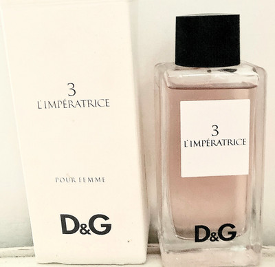 Dolce & Gabbana L imperatrice Eau de Toilette EDT 3.3oz D&G w Box 2014