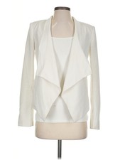 BCBGMAXAZRIA Women Ivory Blazer XS