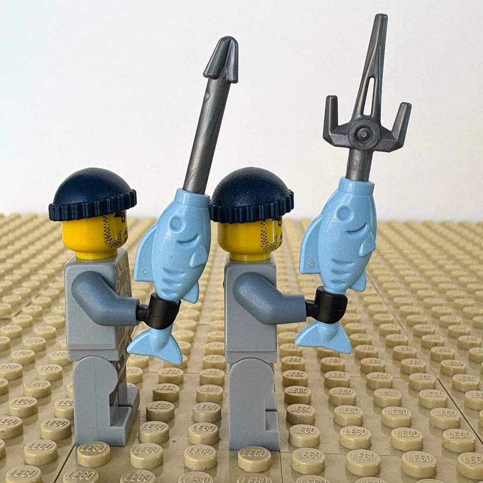 LEGO Ninjago Película: 2 Tiburones Army Gunners, PECES njo0341, 70609, 70612 Bombardero 2017 Foto 2 de 4