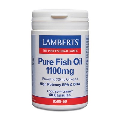 Lamberts reines Fischöl 1100mg - 60 Kapseln