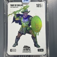 2026 Bo Jackson Battle Arena Troy Of  Dallas Glow Blizzard Battlefoil Power 185