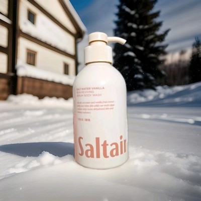 Saltair Salt Water Vanilla Serum Infused Body Wash 17oz Hydrating NEW