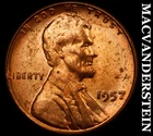 1957 Lincoln Wheat Cent- Choice Gem Brilliant Uncirculated Luster #i8941