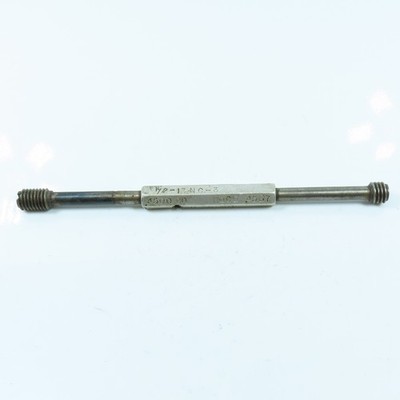 Metro 1/2''-13 NC-3 Extra Long Thread Plug Gage Go PD .4500 No Go PD .4537
