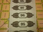 Pittsburgh Cincinnati Chicago St Louis Railroad Bond 9 Coupons Strip Vignette — photo 7