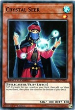 Yu-Gi-Oh TCG SBSC-EN003 SR Crystal Seer Speed Duel: Scars of Battle