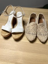 2 Paar Damenschuhe, Größe 38