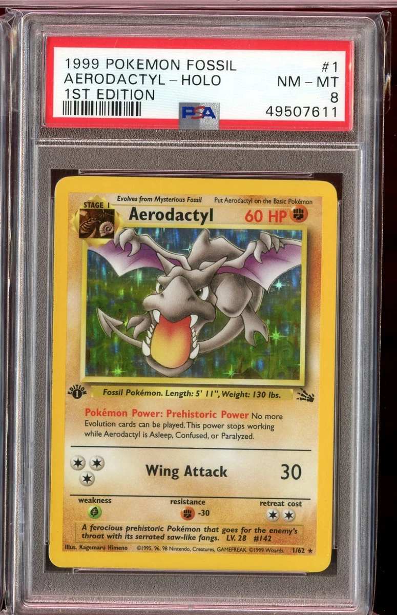 First Edition Pokémon Individual Fossil Cards for sale | eBay