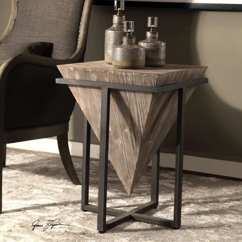 Bertrand - 25.25 inch Accent Table - 18.25 inches wide by 18.25 inches deep - Picture 9 of 12