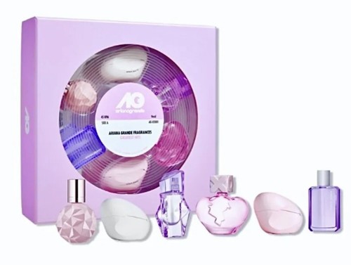 ARIANA GRANDE 6 Piece Mini Coffret Limited Edition Perfume Fragrance Box Set NEW