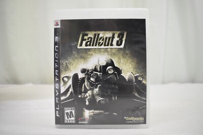Fallout 3 (Sony PlayStation 3, 2008) Bethesda PS3 Case & Game - CIB
