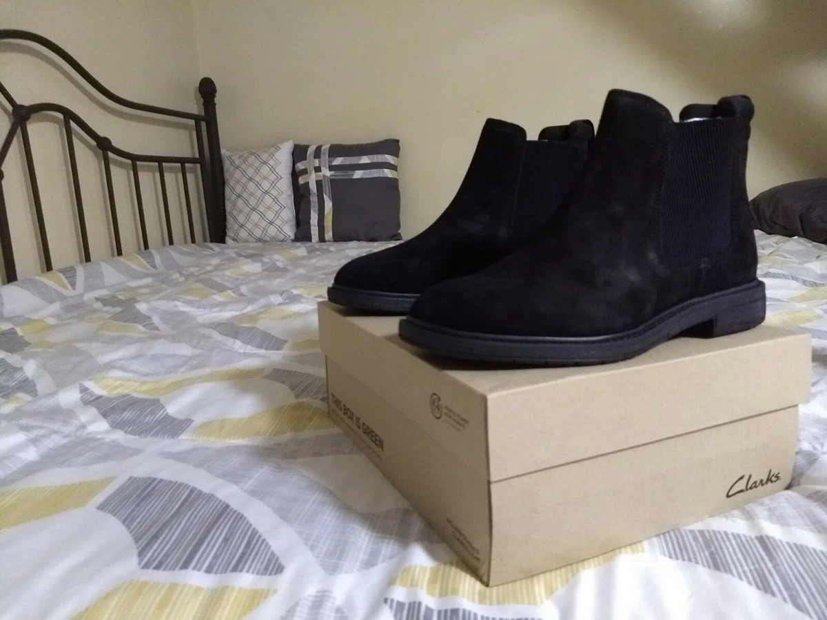 Clarks boots deals mens black