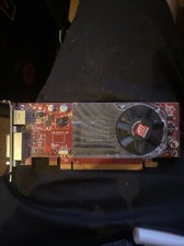 ATI Radeon HD 3450 PCIe x16 Graphics Video Card AMD B629 Dell 0Y104D SFF Tested
