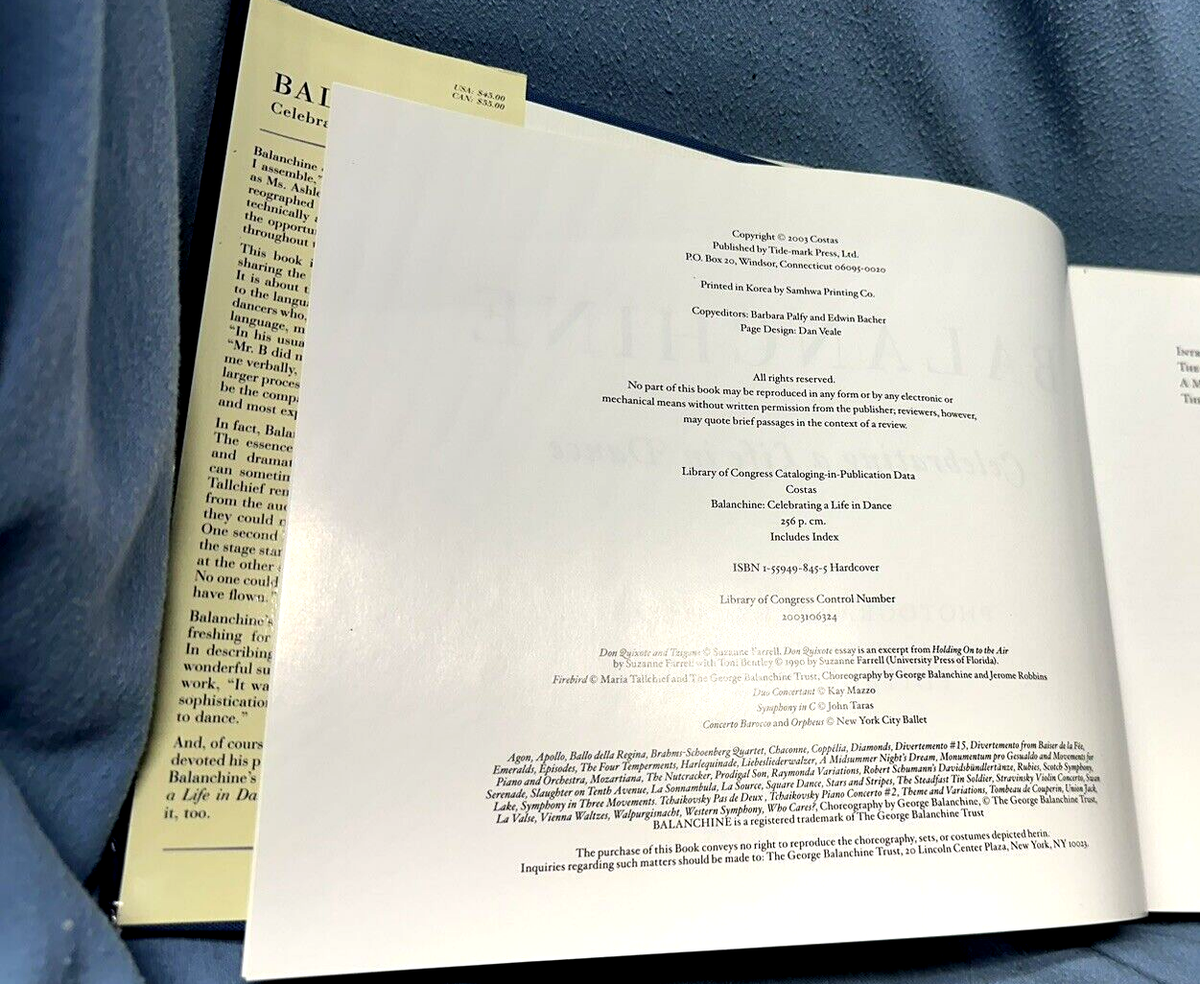 Balanchine : Celebrating a Life in Dance by Clive Barnes (2004