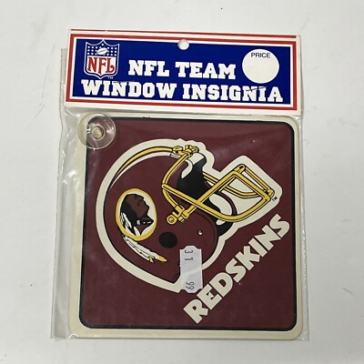 NFL Team Window Insignia Washington Redskins