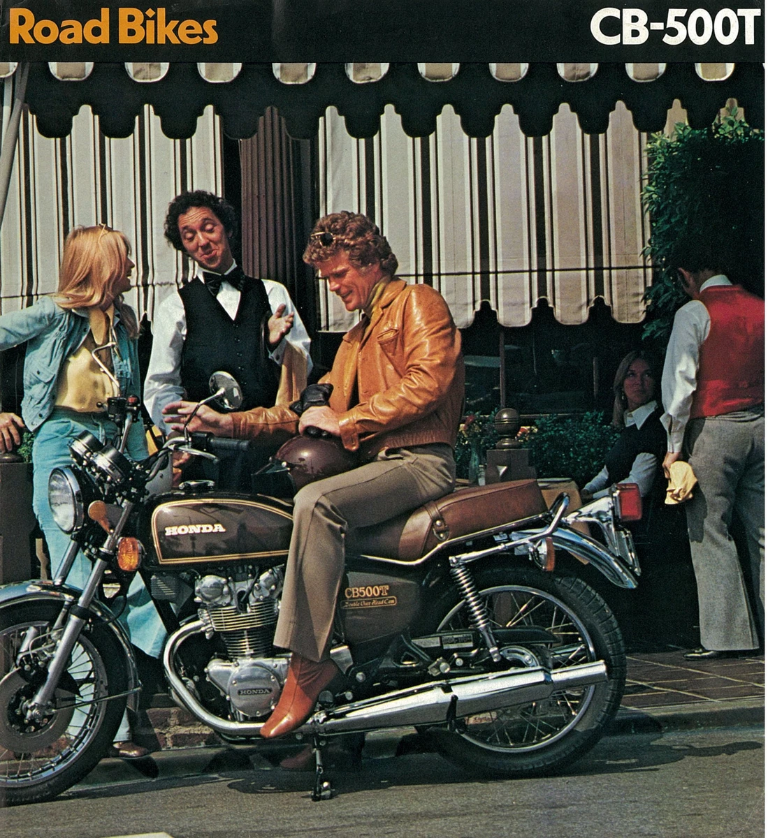 HONDA Brochure CB500 CB500T 1975 Sales Catalog REPRO