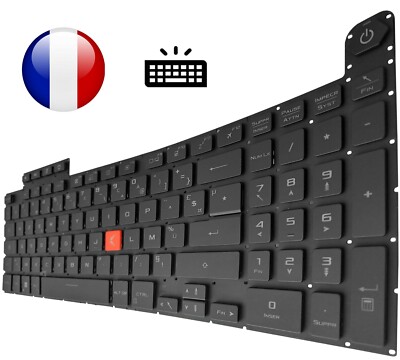 Clavier AZERTY Français Neuf Pour ASUS A555YI - Noir