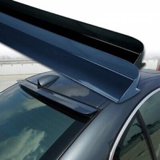 Fyralip Painted Black Custom OK Roof Spoiler For Volvo S40 Gen 1 Saloon 95-03