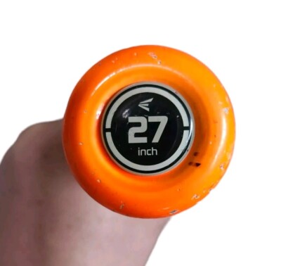 Batte Baseball Easton YSB18S150 Jeunesse – 27 Pouces, 17 Oz, Orange Vif