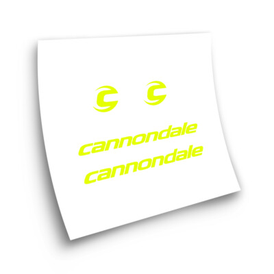 AUTOCOLLANTS CADRE VÉLO STAR SAM ® Cannondale modèle 4 AUTOCOLLANTS CADRE