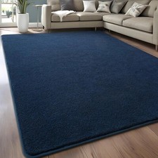 Teppich Kurzflor Weich Wohnzimmerteppich Anti-Rutsch modern 160x230cm grau beige