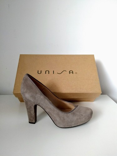 Scarpe décolleté Unisa n.35 color cinder(tra grigio e marrone ) tacco 90 mm  | eBay