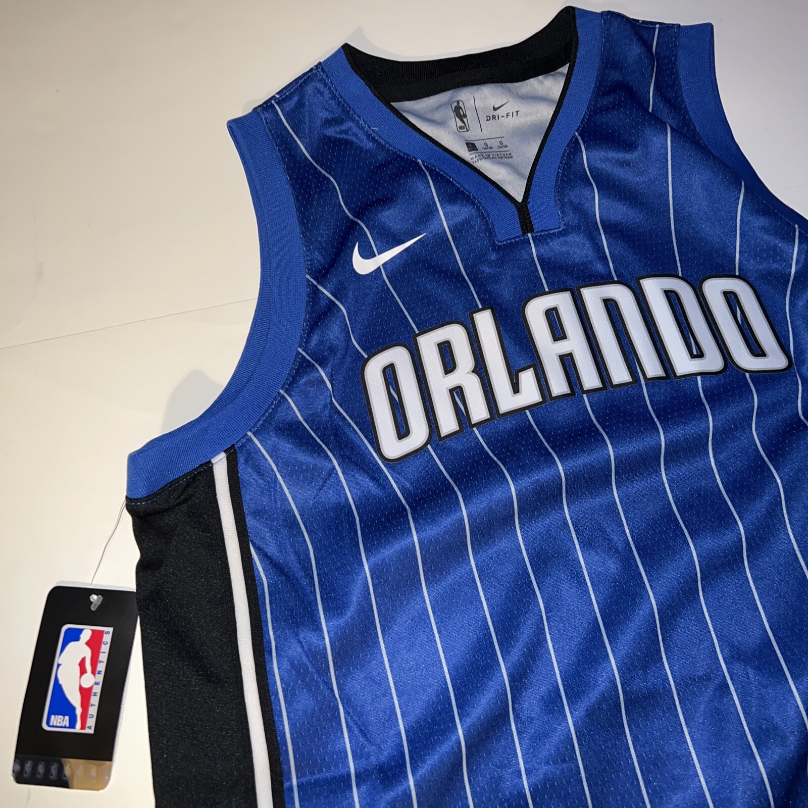 BIG KIDS YOUTH Nike NBA Orlando Magic Blank Jersey Sz Large for sale